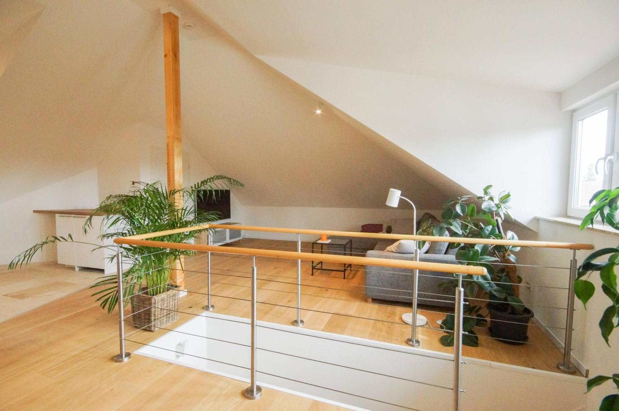 Modernes Und Helles Apartment Im Loft Stil Heidelberg Exterior photo