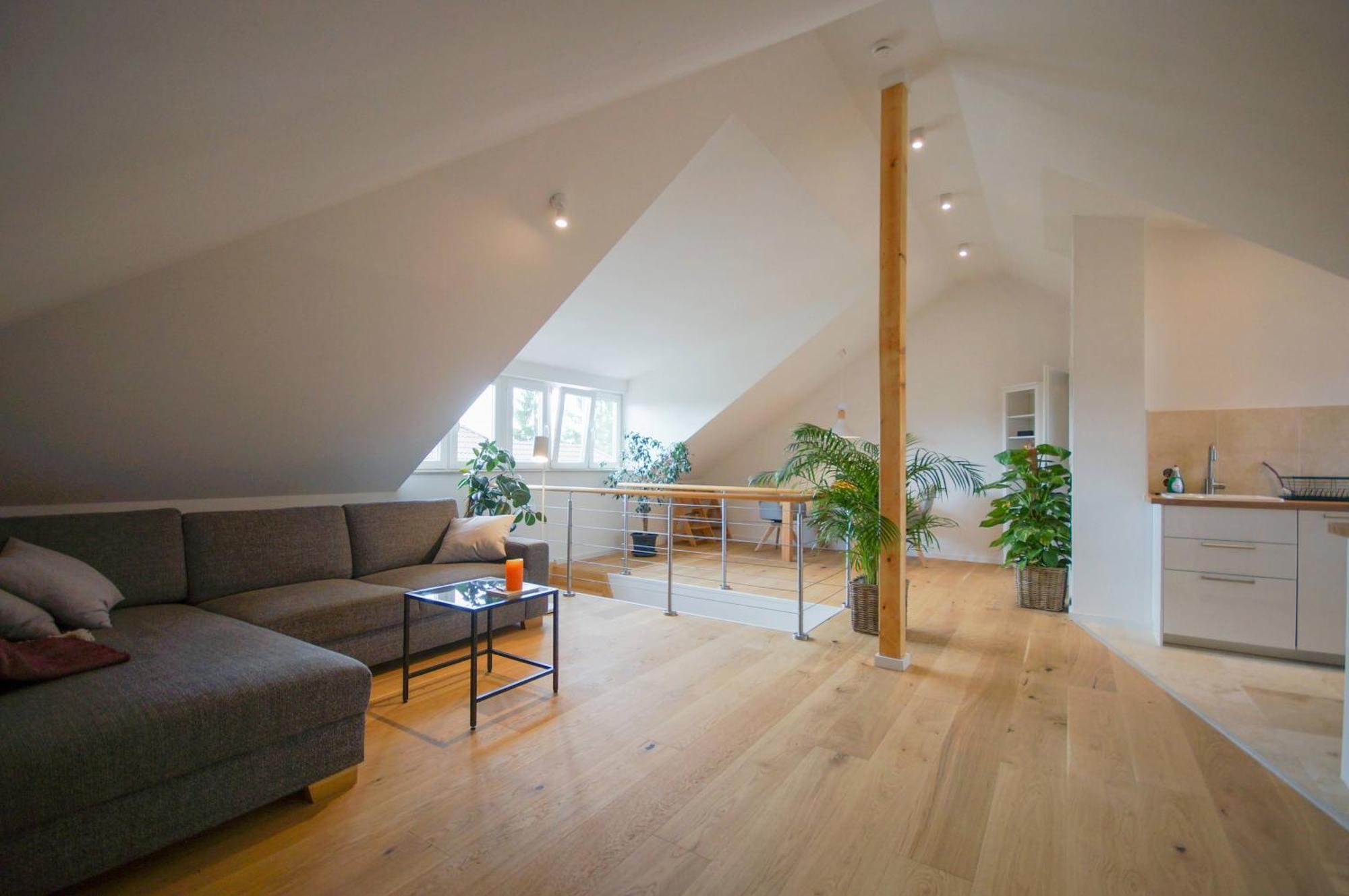 Modernes Und Helles Apartment Im Loft Stil Heidelberg Exterior photo