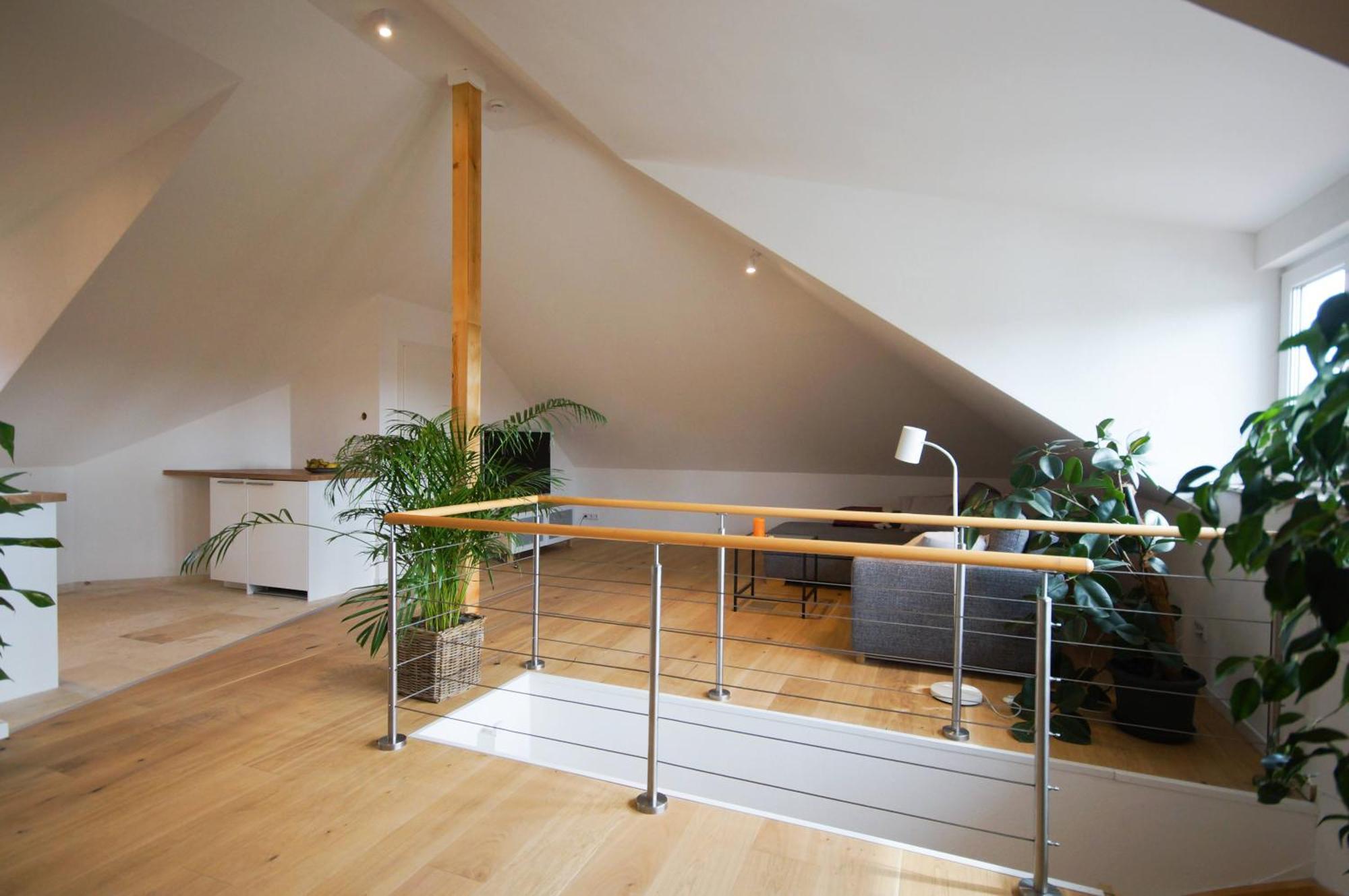 Modernes Und Helles Apartment Im Loft Stil Heidelberg Exterior photo